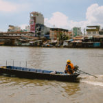 River in Ho Chi Minh City, June 29